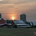 Sunset down on the farm 