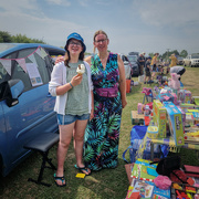 11th Jun 2023 - A well deserved ice cream, at a scorching car boot