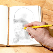 11th Jun 2023 - selfportrait with pencil
