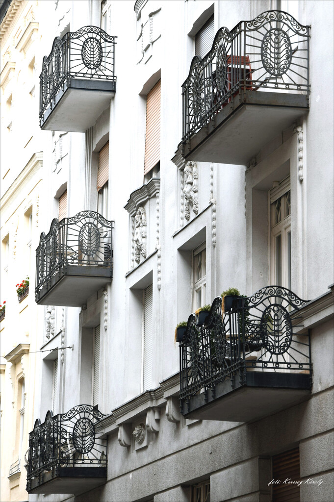 Ornate balconies by kork