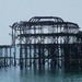 Skeleton of Brighton Pier by thedarkroom