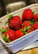 15th Jun 2023 - Veg box strawberries 