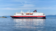 18th Jun 2023 - Hurtigruta leaves Trondheim