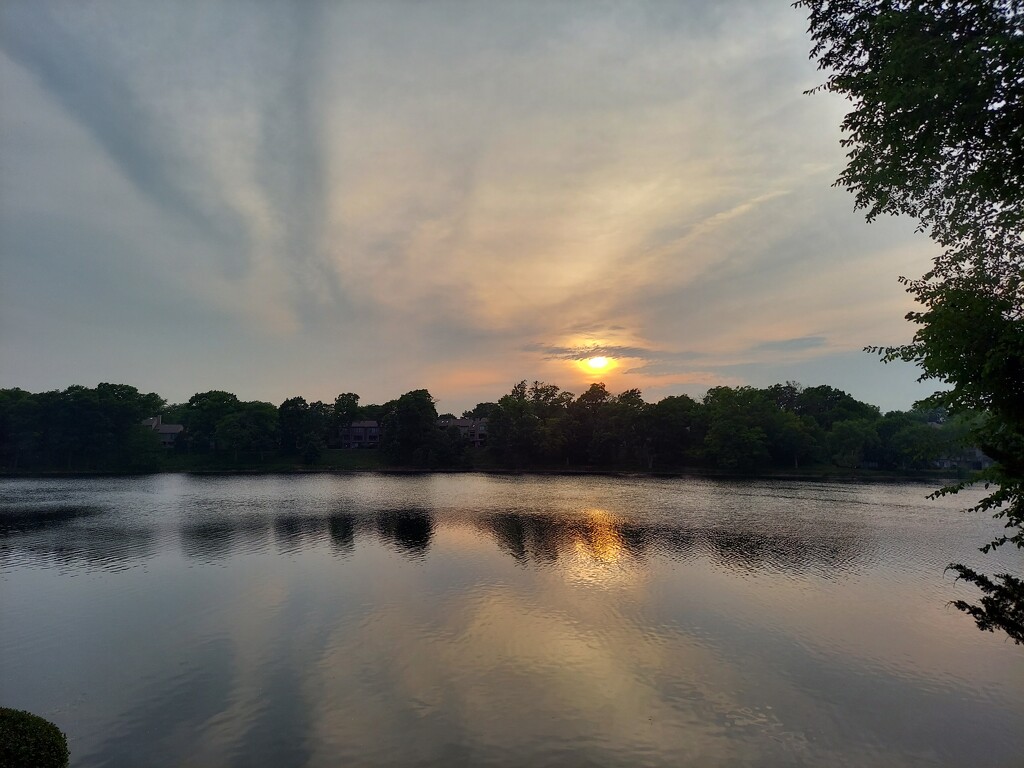 Lake sunset by royalphotographer