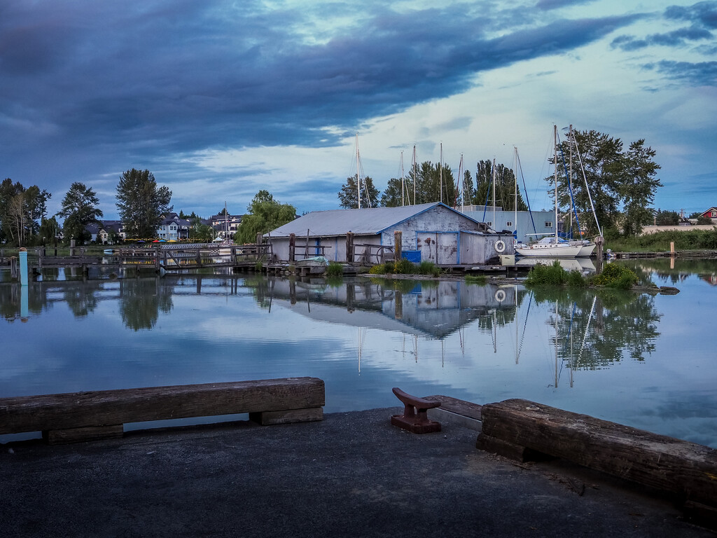 Evening, Ladner Harbour by cdcook48