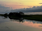 19th Jun 2023 - Marsh sunset at extreme high tide