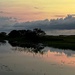 Marsh sunset at extreme high tide by congaree