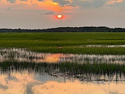 20th Jun 2023 - Marsh sunset at high tide