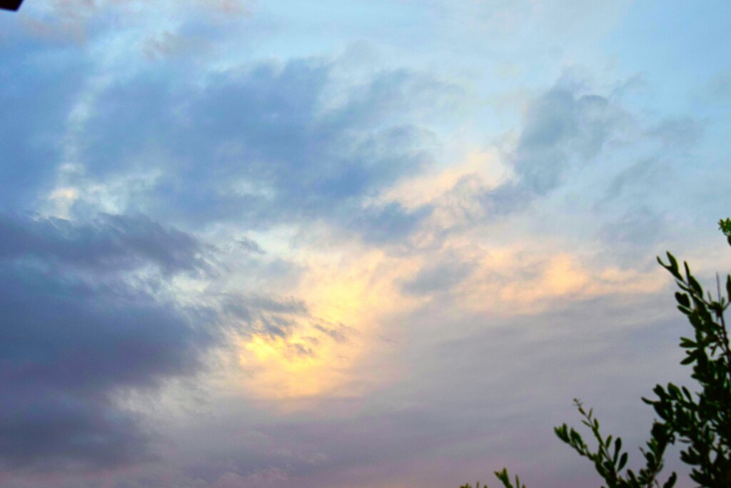 Jun 19 Evening Clouds by sandlily