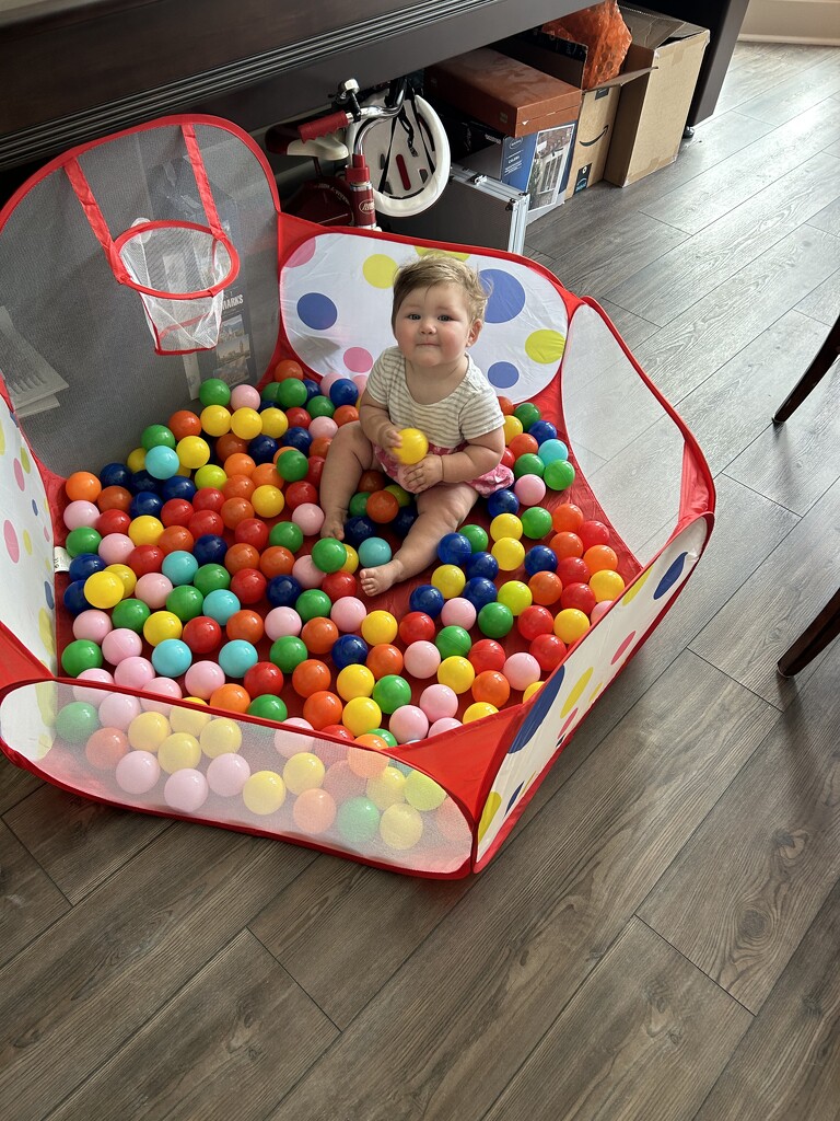 Ballpit fun…. by bellasmom