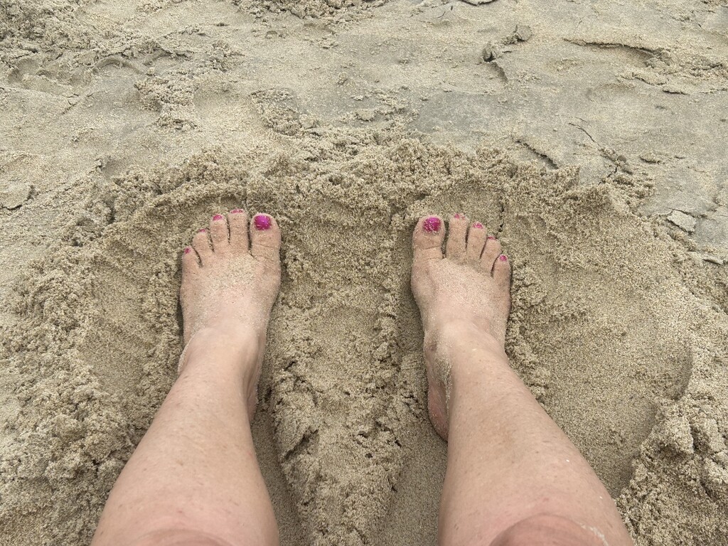 Toes in the sand by bellasmom