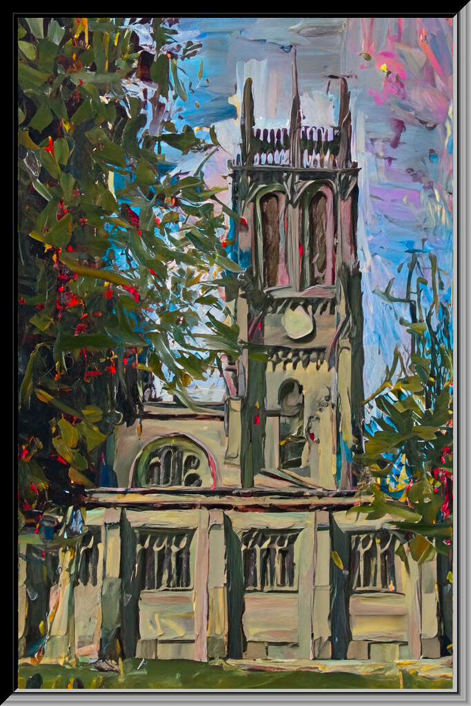 Leeds Minster Oil Painting by lumpiniman
