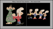 21st Jun 2023 - Mary Ann and Tess stories--the mean kids
