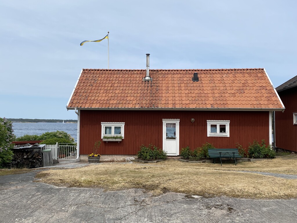 Red House in Sandhamn, Sweden by clay88
