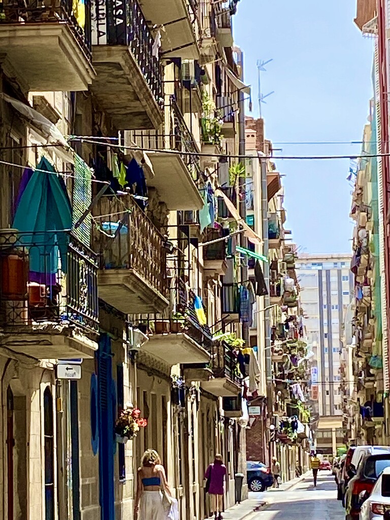 A street in Barcelona by wakelys