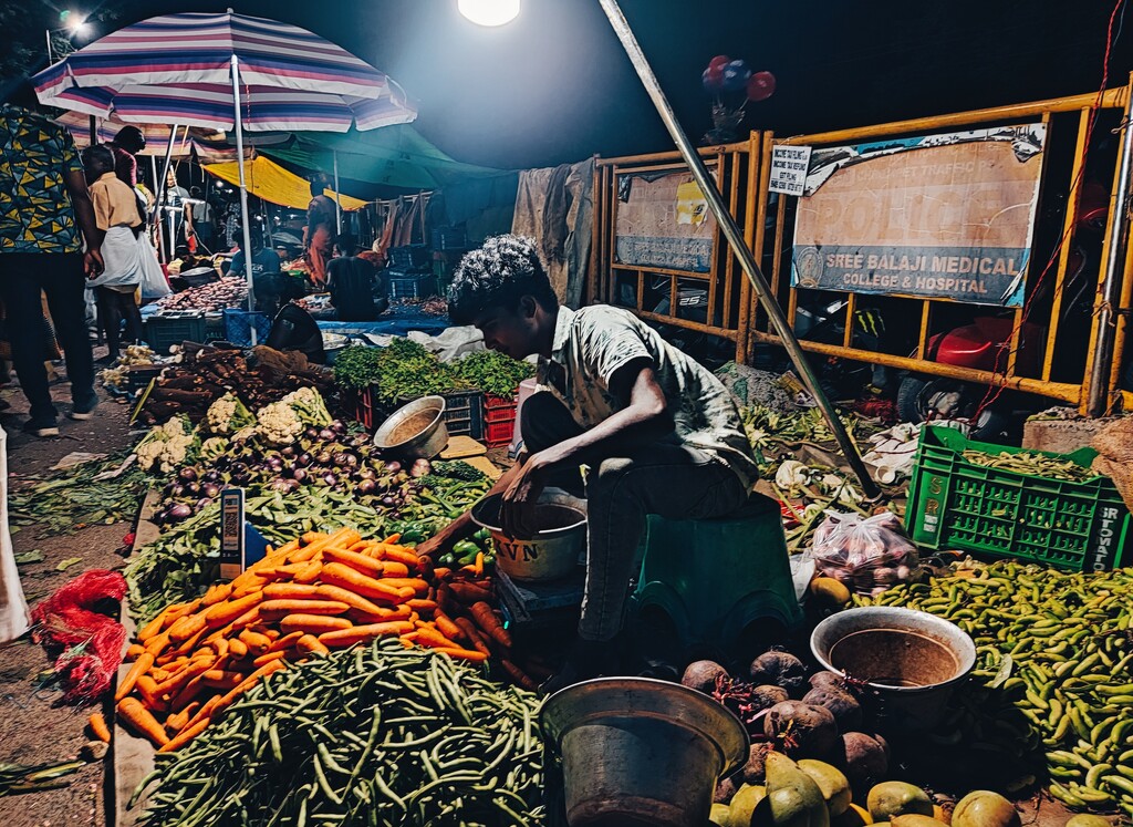 Market scene by sudo