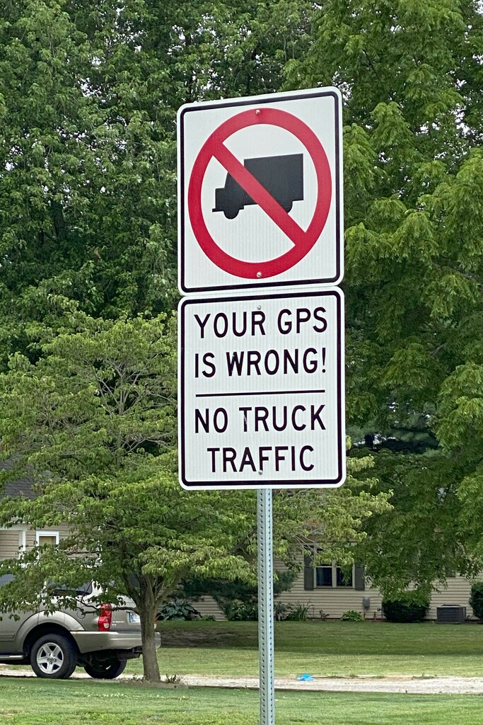 Don't believe your GPS by tunia