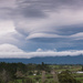 Mt Taranaki with clouds by dkbarnett