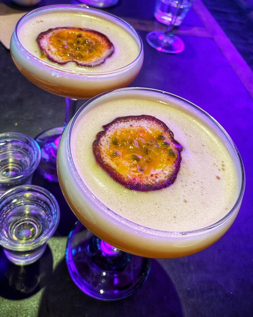 Passionfruit cocktail - the only way I can stand eating passionfruit! by johnfalconer