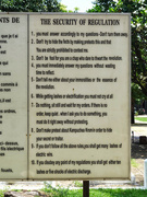 27th Jun 2023 - The rules at Pol Pot’s prison camp in Phnom Penh. Prison camp regulations. An old photo I found while cleaning up the tens of thousands of images on my system. 