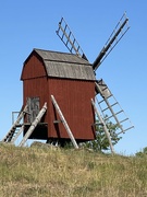 18th Jun 2023 - Red Wooden Windmill, Oland Island Sweden