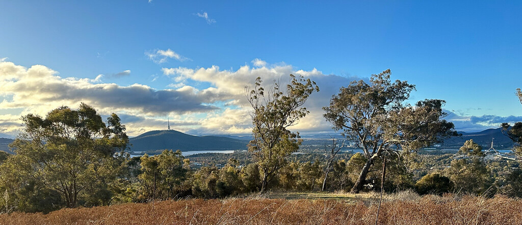 Snow clouds over Canberra by pusspup