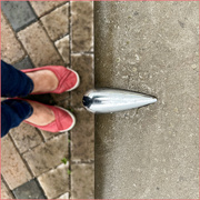 30th Jun 2023 - 30 Texture, Shapes & Red Shoes