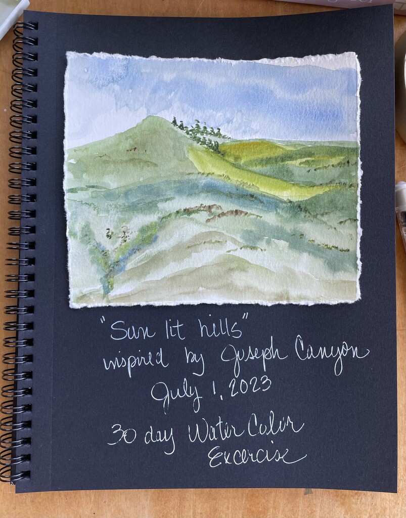 30 Day Watercolor challenge by artsygang