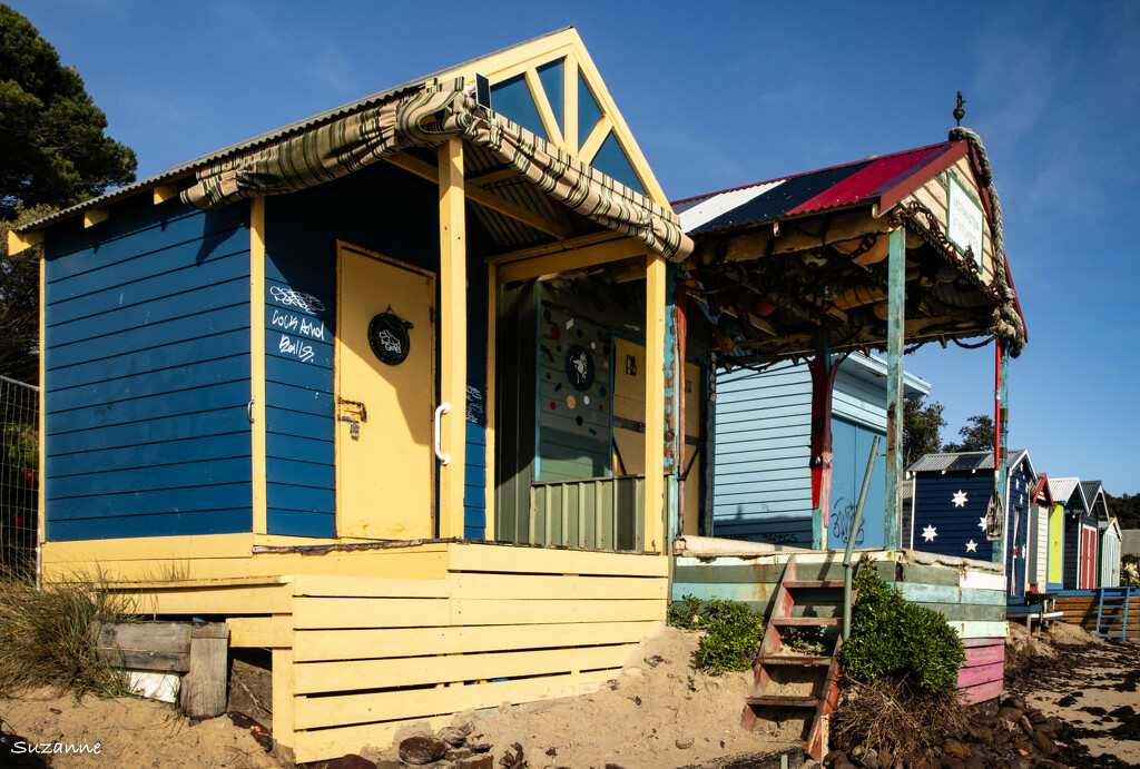 Beach boxes Mornington, Victoria by ankers70