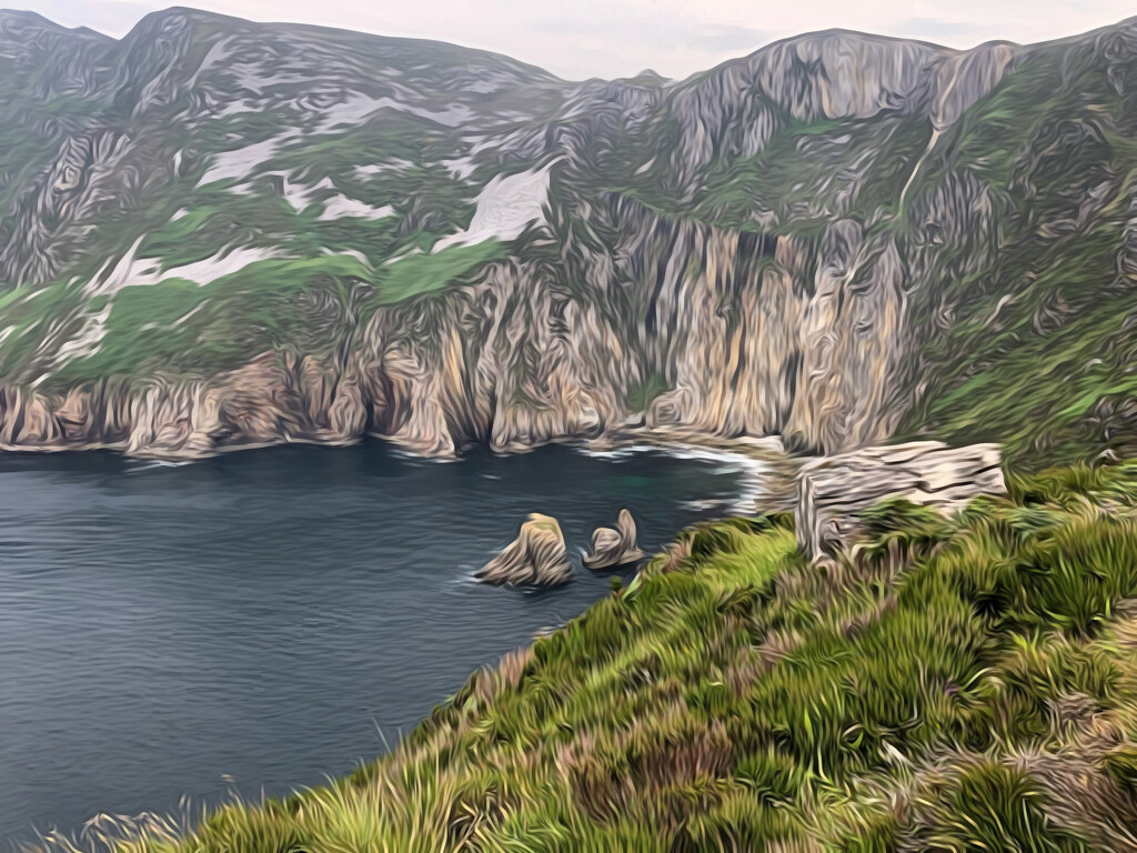 The Irish coast by thedarkroom