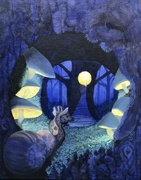 2nd Jul 2023 - Fantasy forest scene