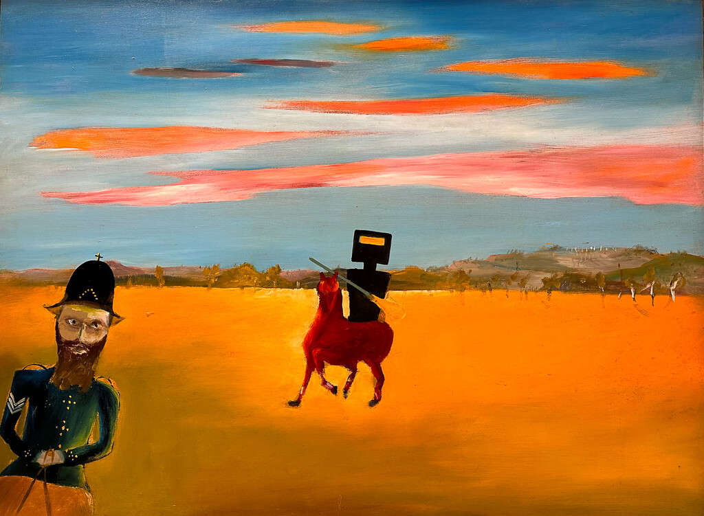 Another Ned Kelly painting by pusspup