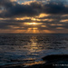 La Jolla Beach Sunset by taffy