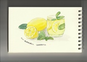 4th Jul 2023 - Lemon and flavour for world watercolour month