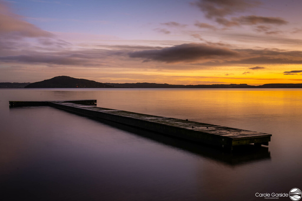 Sunrise Lake Rotorua by yorkshirekiwi