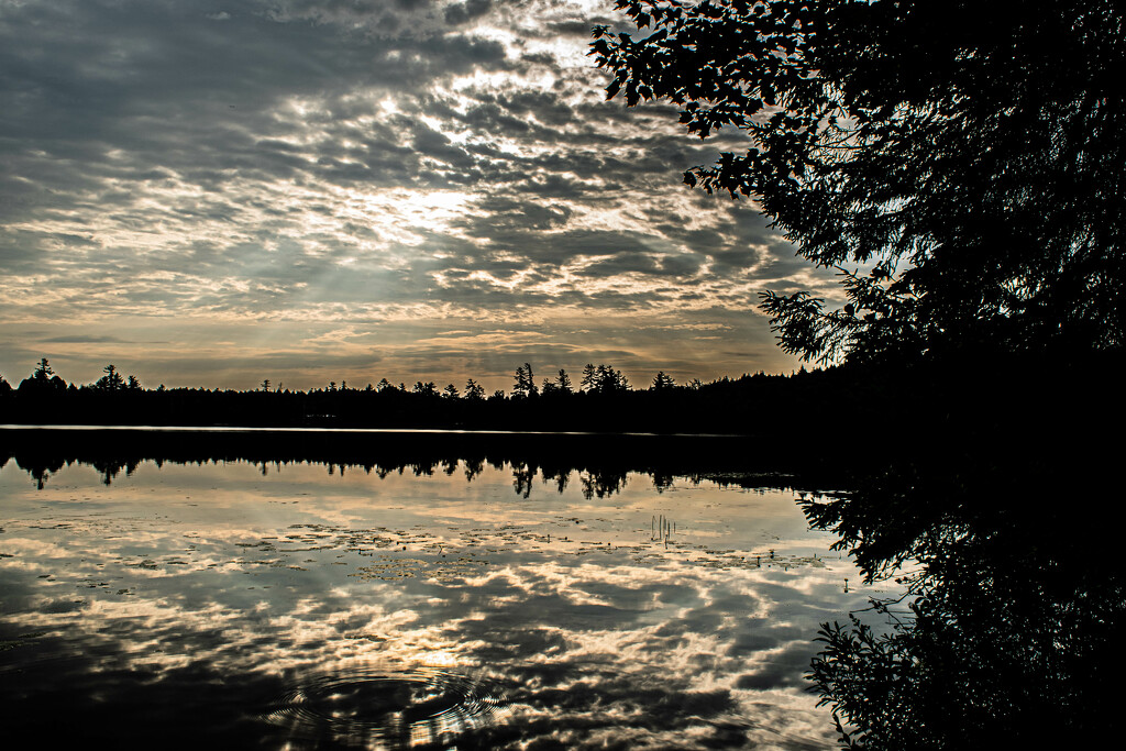 Sunrise over Fish Creek Pond by darchibald
