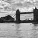 Tower Bridge in mono by jeremyccc