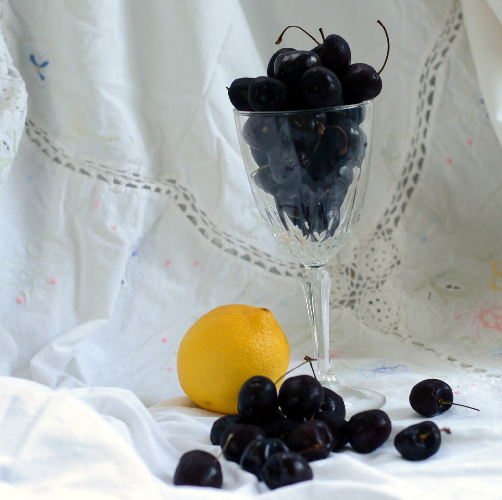black cherries by francoise