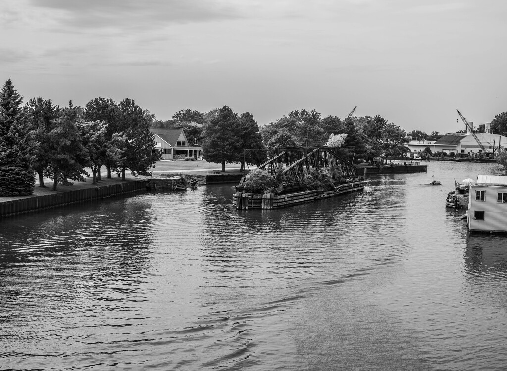 Where the Erie Canal meets the Niagara River-3 by darchibald