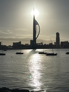 13th Jul 2023 - Sun behind the Spinnaker