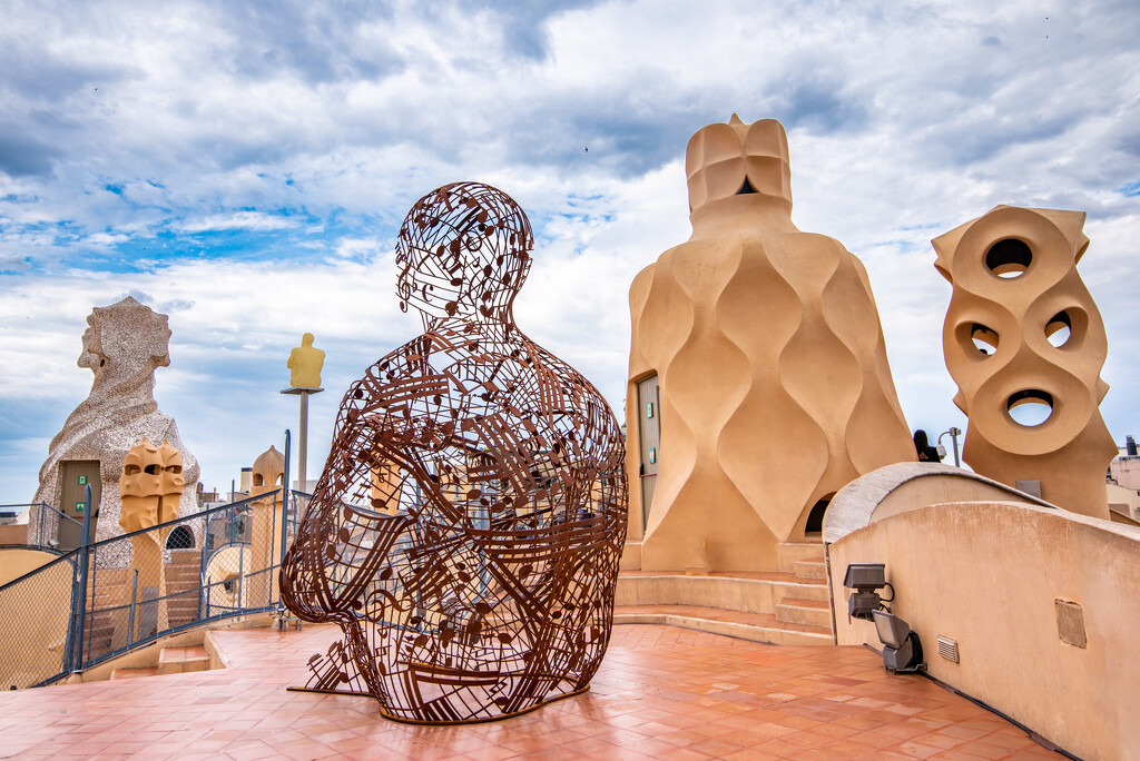 La Pedrera Rooftop by kwind