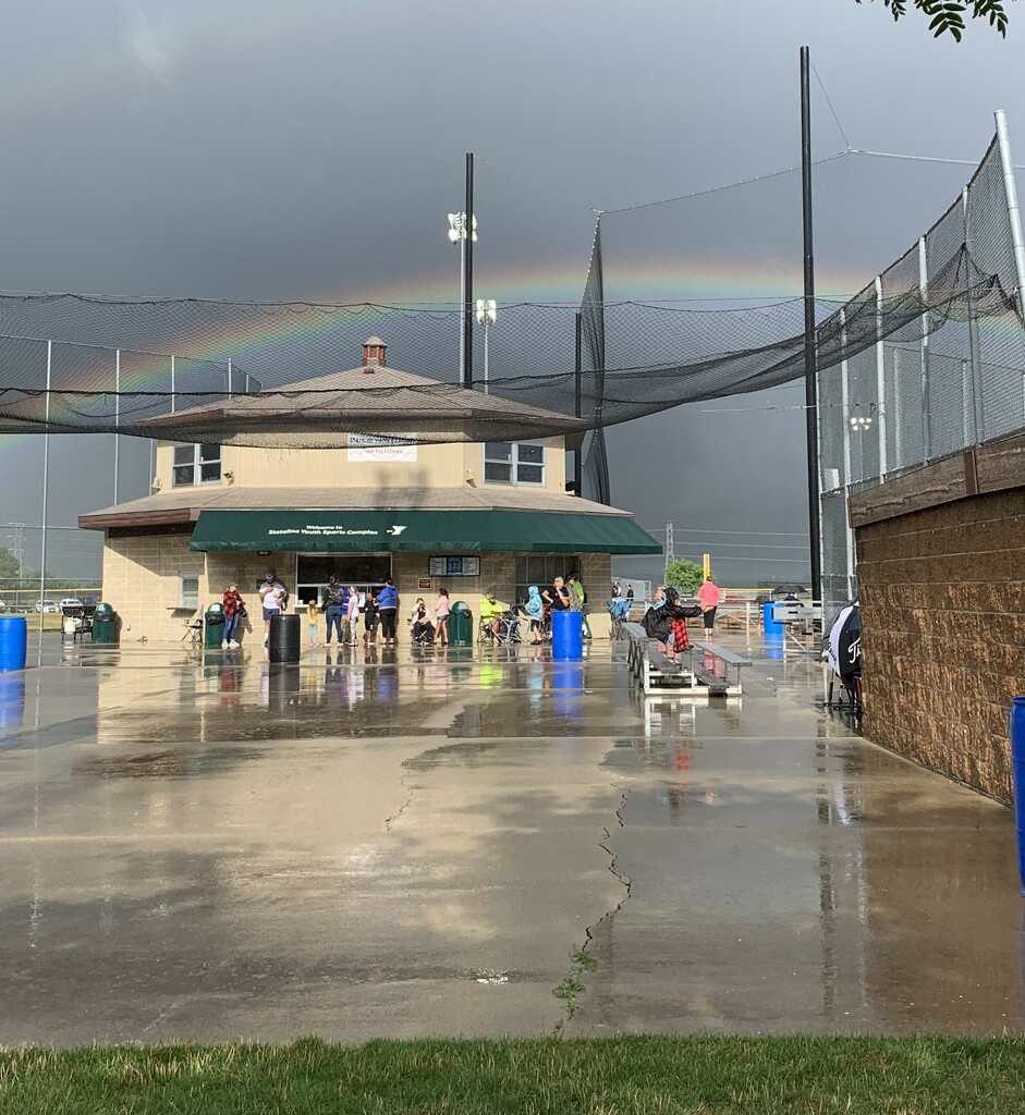 Baseball and Rainbows by lisab514