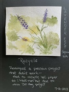 16th Jul 2023 - For World Watercolor Month Day 16  "Recycle"