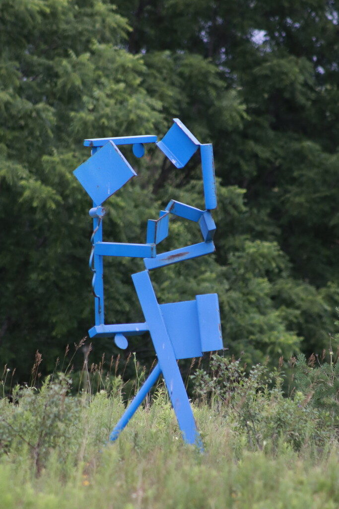Abstract Roadside Sculpture by princessicajessica