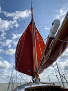 17th Jul 2023 - (Too) much wind, so no need for putting up the mainsail