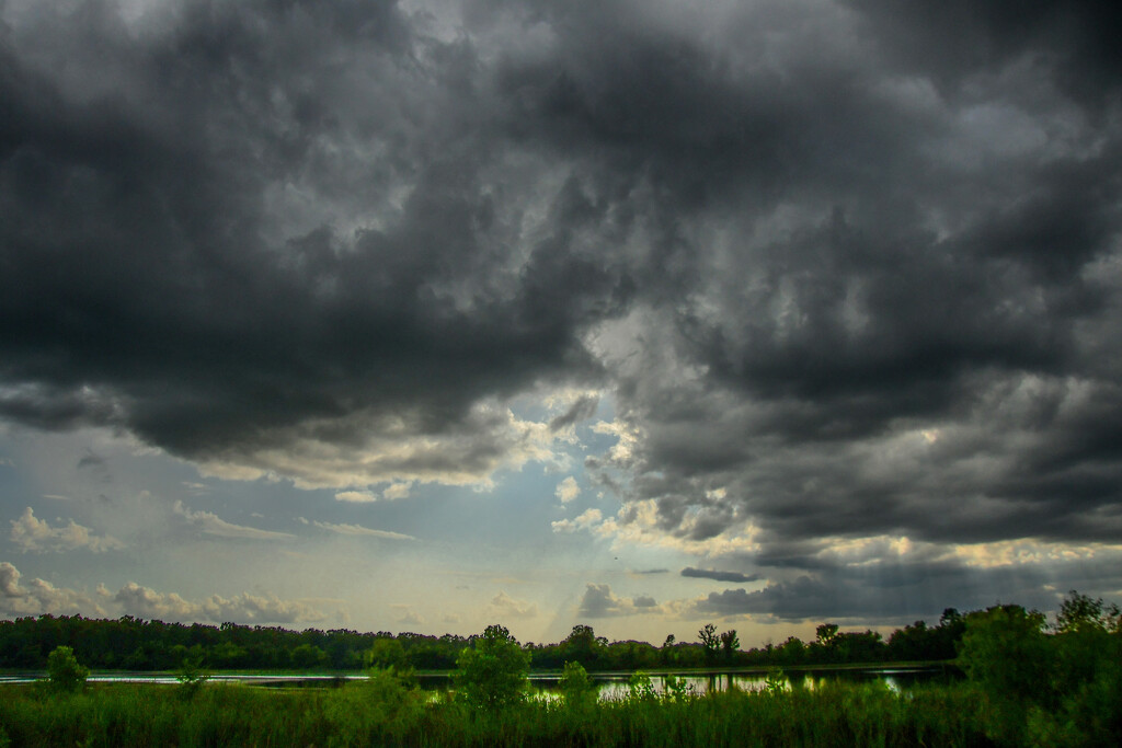 Baker Wetlands Cloudscape 7-7-23 by kareenking
