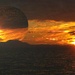 Sun Rises and Sets Over Corfu by 30pics4jackiesdiamond