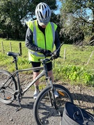 21st Jul 2023 - Had to stop on our ride this morning as Keith’s handle bar had worked loose fortunately had Allen keys 