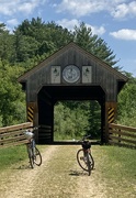 19th Jul 2023 - Covered bridge in the Kickapoo Valley Reserve 