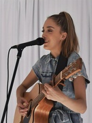 13th Jul 2023 - Leila singing at the Sydney Bastille Day festival
